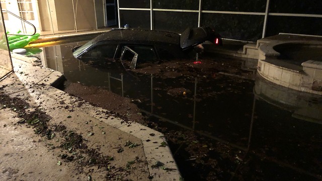 Family wants protection after car crashes into pool on New Year's