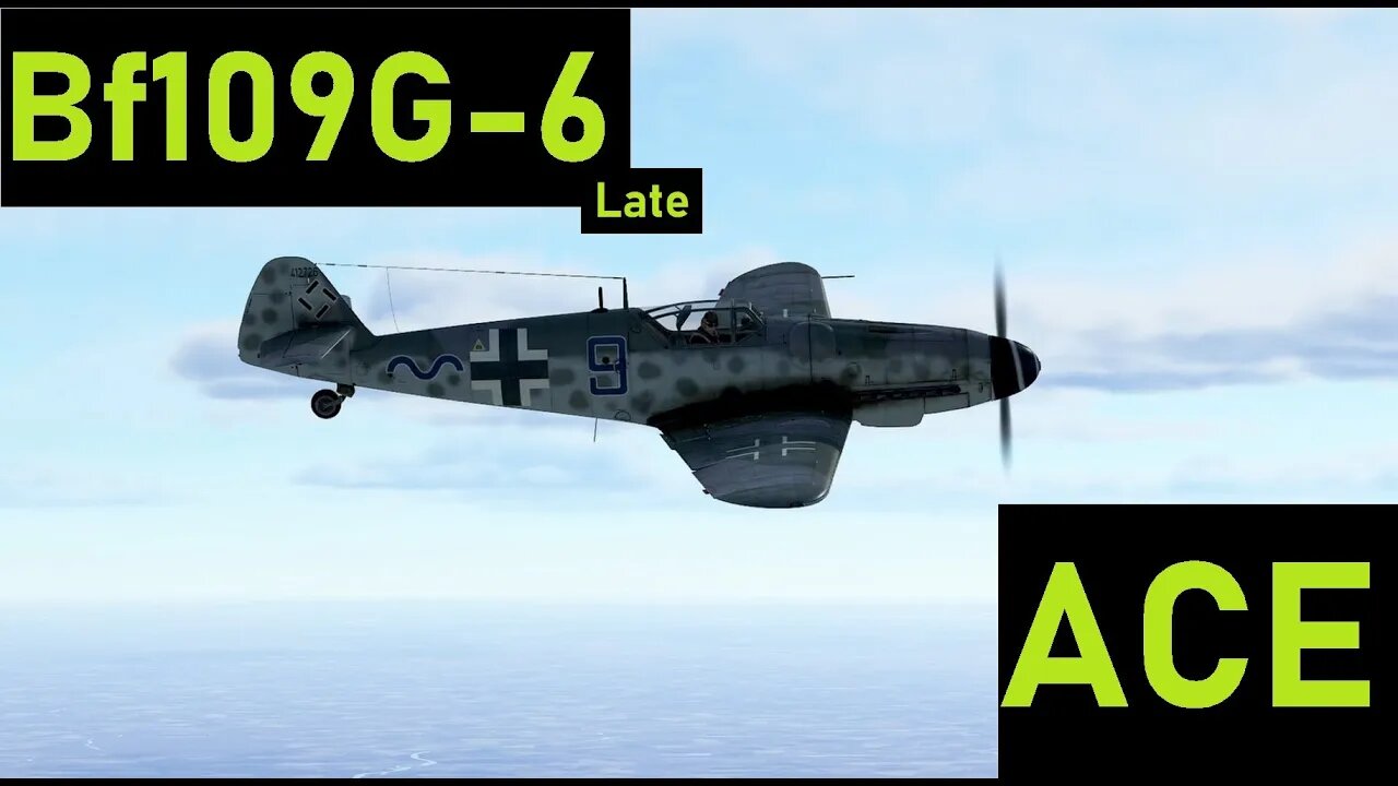 Ace In A Flight - A Hectic Sortie In The Bf109G-6