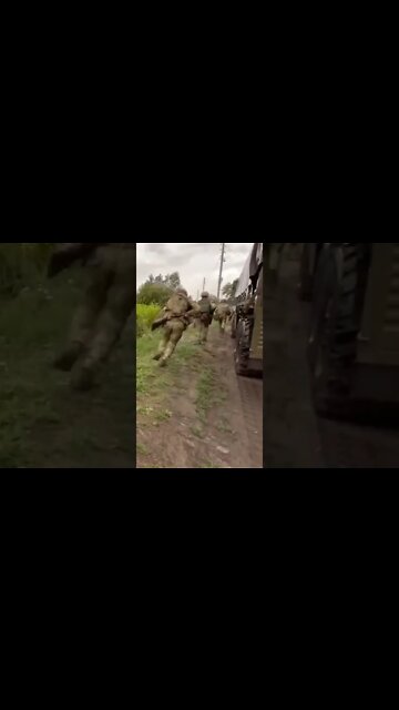 Russian special forces storm A Ukraine position