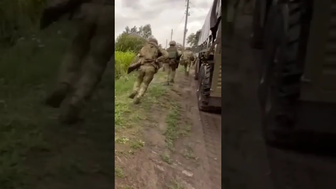 Russian special forces storm A Ukraine position