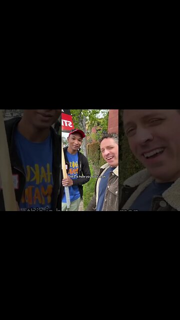 Meet Bradford, Writers Assistant On WGA Picket Line - Screenwriting Tips from Writer Michael Jamin