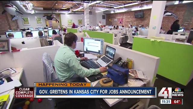 Gov. Greitens makes jobs announcement in KC area