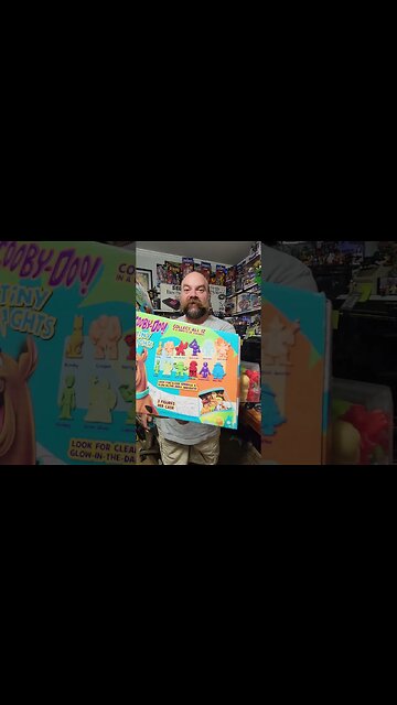 What's almost as cool as M.U.S.C.L.E. Men? Scooby-Doo sized M.U.S.C.L.E. figures? #retro