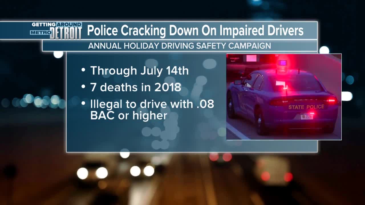 Expect to see more police on the road for a 2-week impaired driving crackdown