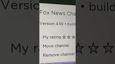 How to remove Fox News channel from ROKU