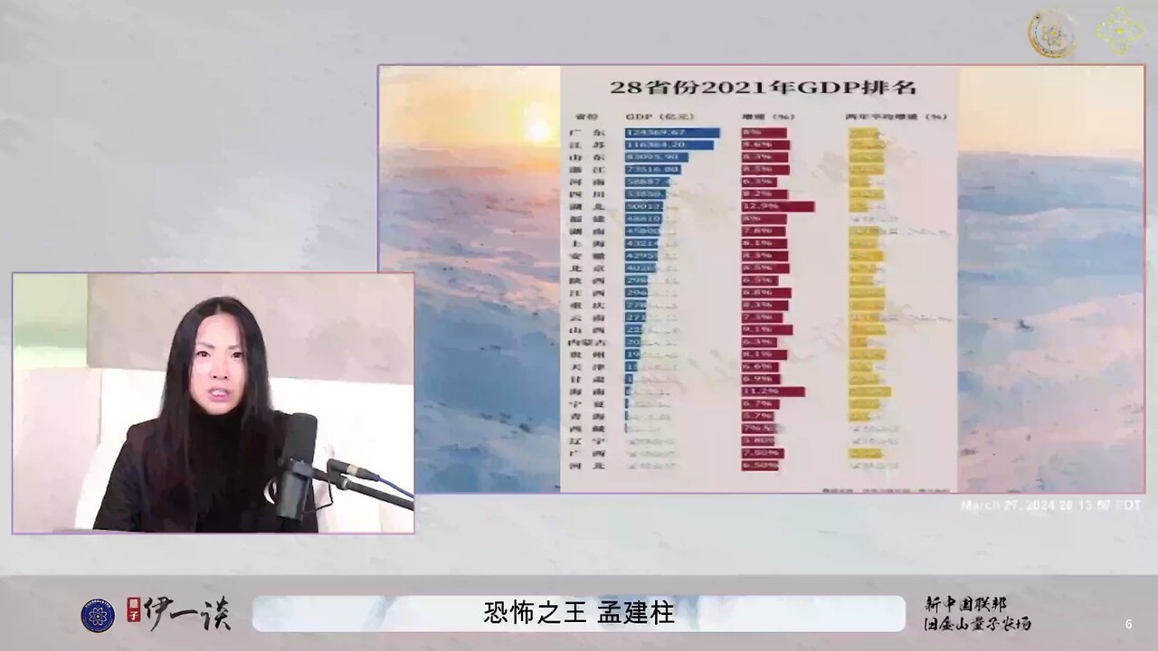 第71期 #量子伊一谈 《恐怖之王 孟建柱》 主播直播精彩节选视频【六】 盗国贼对习政权的威胁