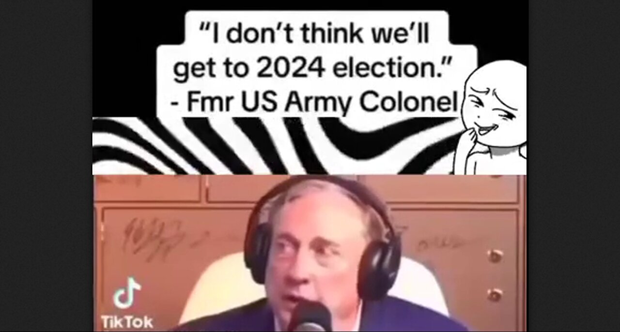 McGregor - I don't think we'll get to the 2024 election