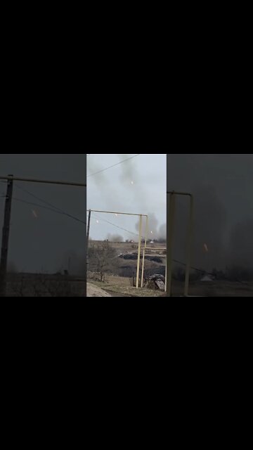 Ukraine War - MLRS Rocket Barrage from Bugas