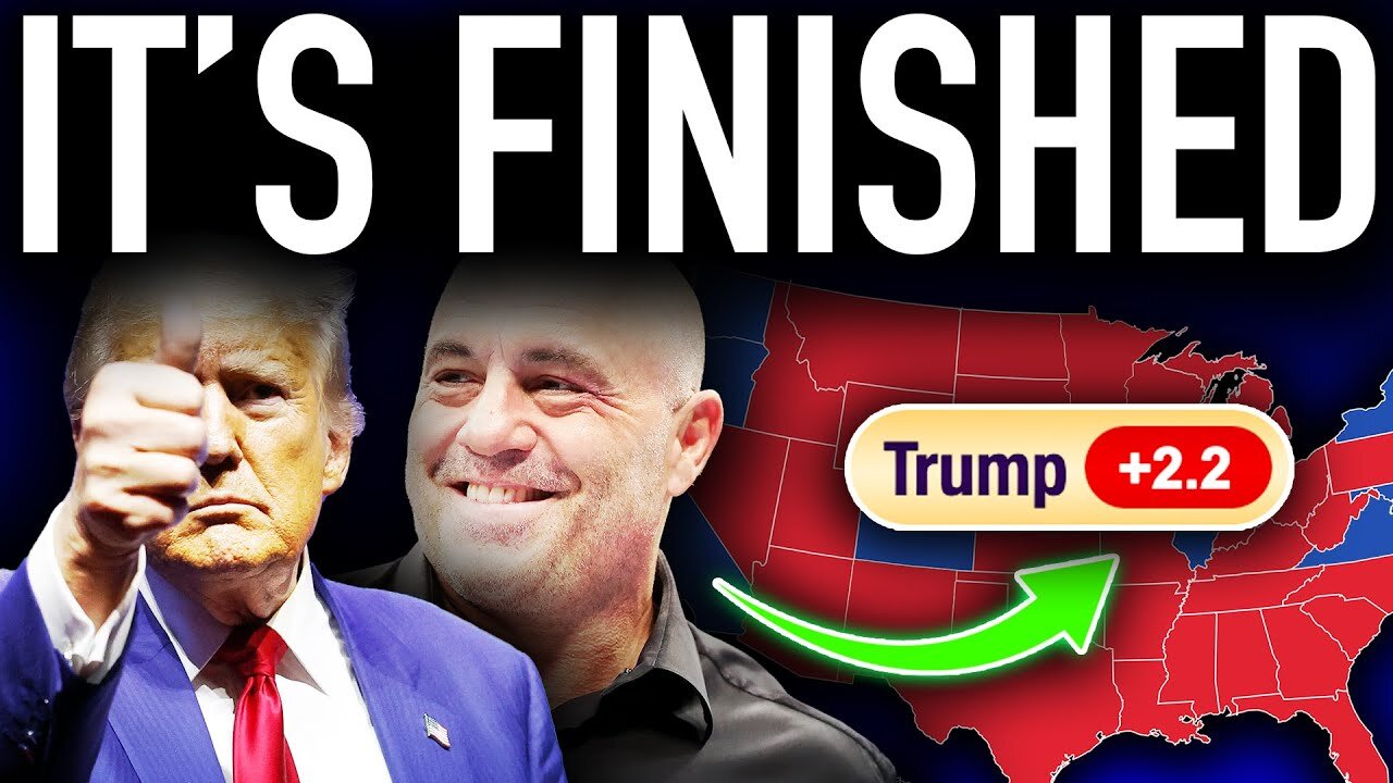 Donald Trump Surges Past Kamala Harris in Latest 2024 Election Forecast After Joe Rogan Podcast!