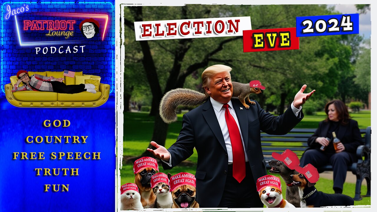 EP 141: Election Eve 2024 - Final Rally Thougts - Starts 11:30 PM PDT/2:30 AM EDT