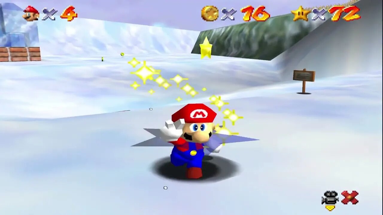 Super Mario 64 star 72