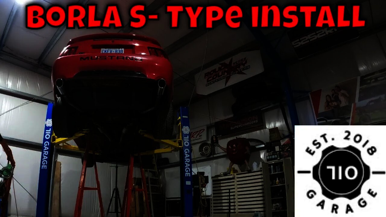 99-04 Mustang Borla Exhaust install