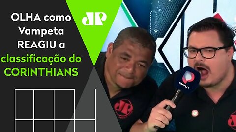 CORINTHIANS CLASSIFICADO! OLHA como Vampeta REAGIU a Salgueiro 0x3 Corinthians