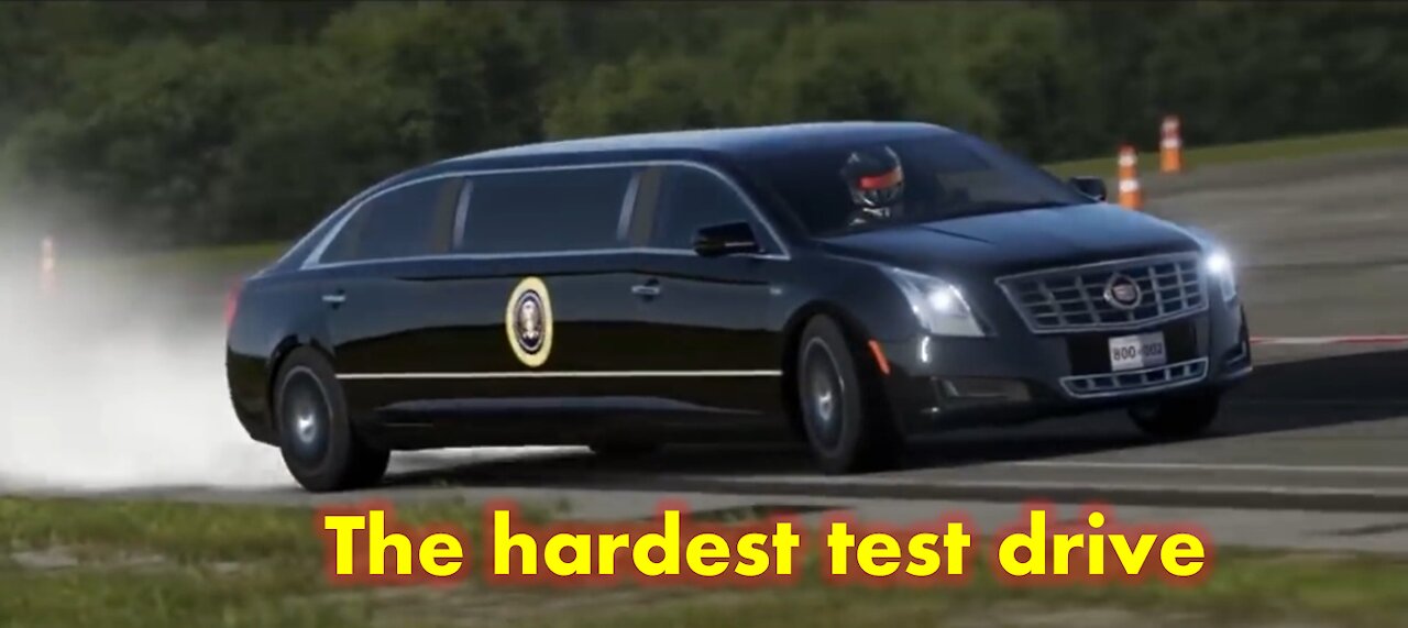 US President Joe Biden's test drive