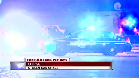 Carjacker shot during car chase