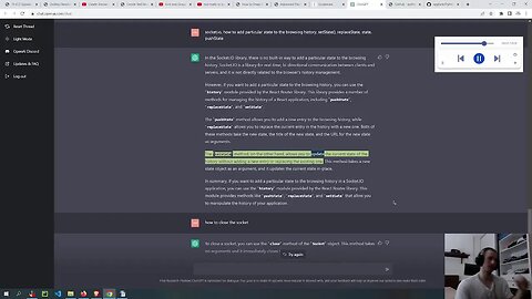 ChatGPT teaches me Redux, REST API, Rust, Socket.io and more