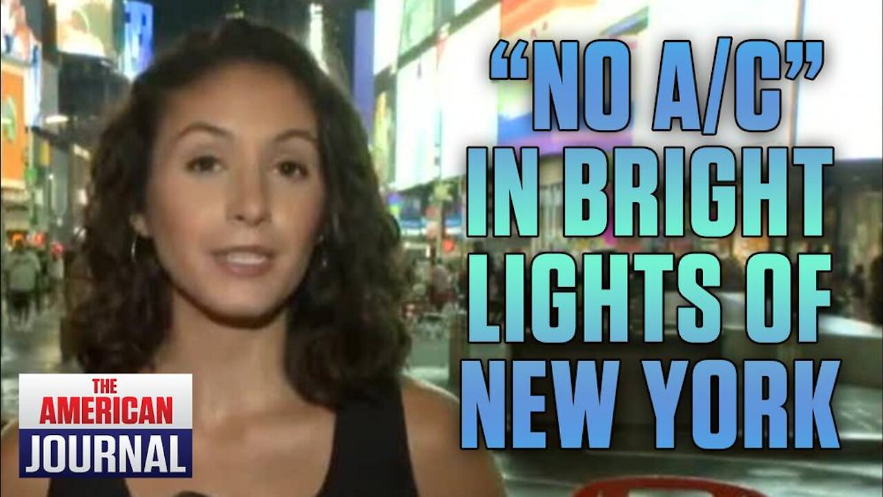 Poor New Yorkers Suffer Blackout As Times Square Lights Up