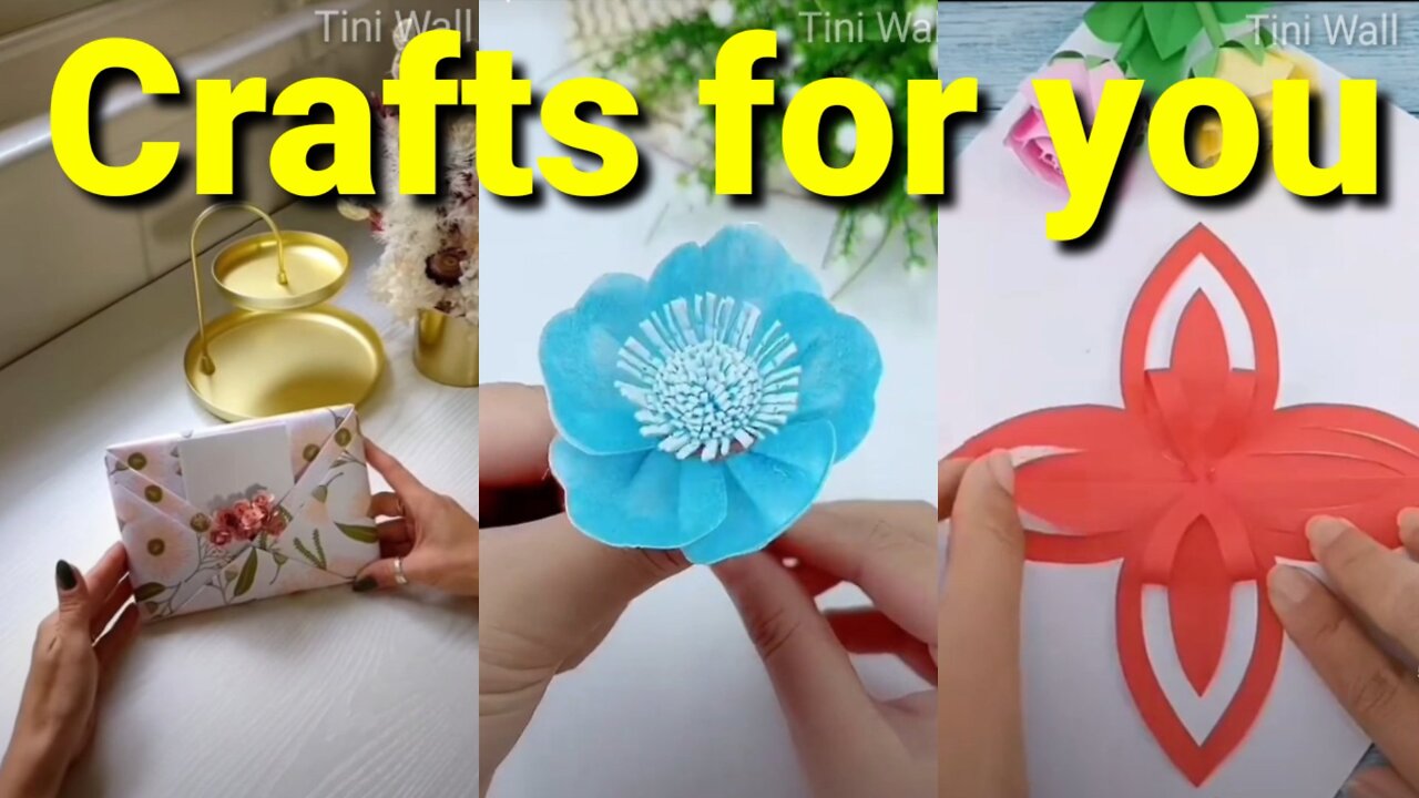 Best Crafts made by paper