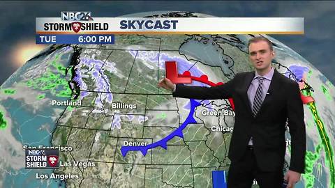 Gino Recchia NBC26 Storm Shield Weather Forecast