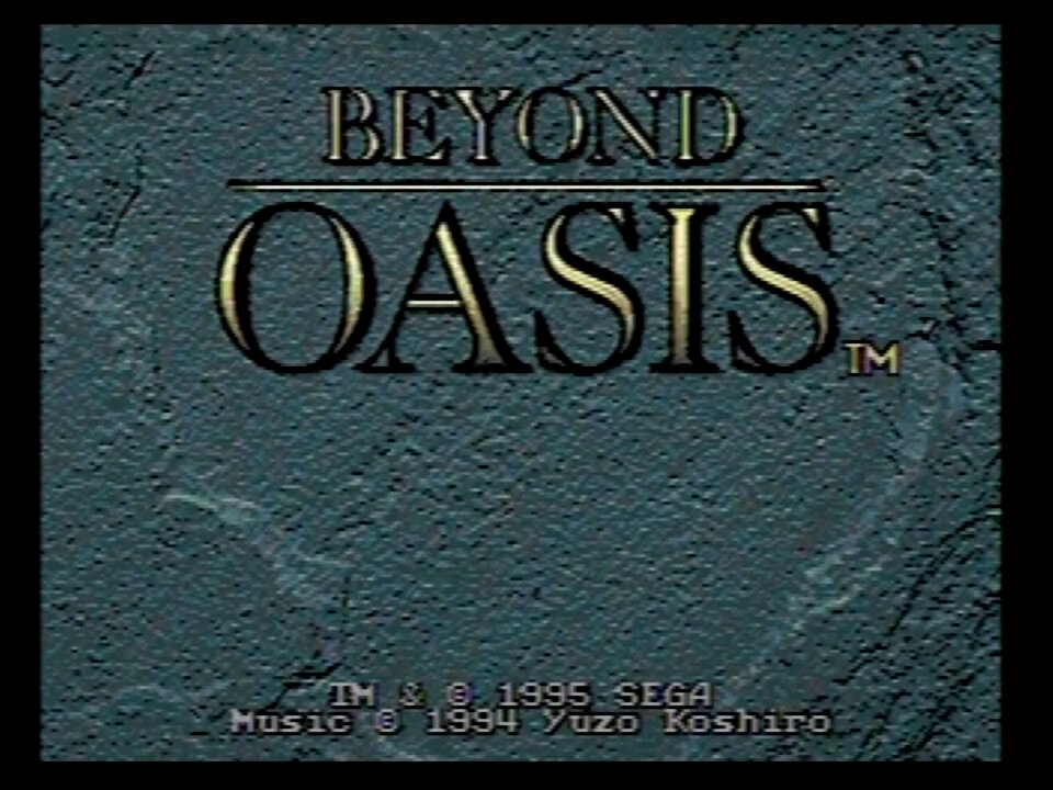 Beyond Oasis (GENESIS) 1/4