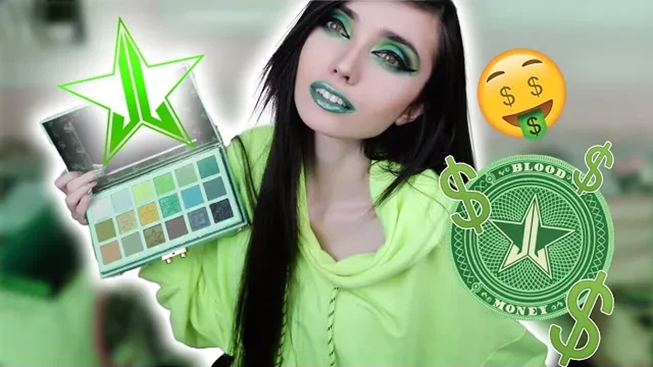 Trying the Jeffree Star Blood Money Collection!