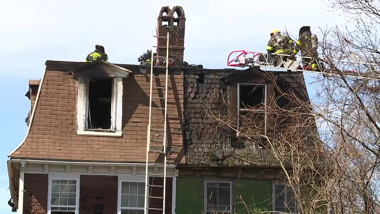 Four homes damaged in Baltimore City fire