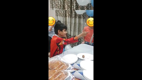 Cute Harry Mike enjoying party
