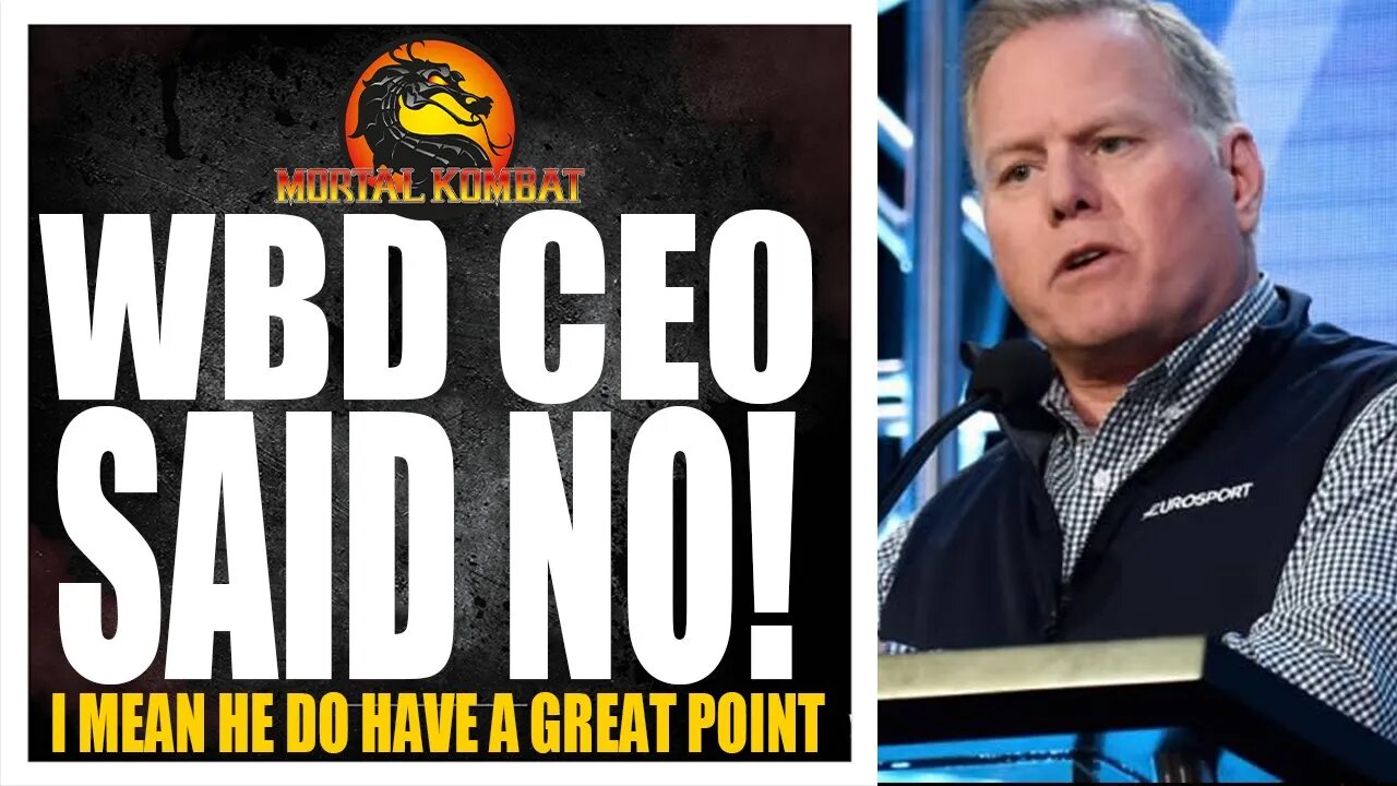 Mortal Kombat 12 : WB DISCOVERY PULLS PLUG ON GAME AWARDS REVEAL ....FOR THIS IDEA