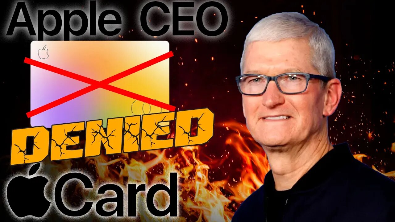 Tim Cook DENIED Apple Card - End of Apple Card Imminent?...