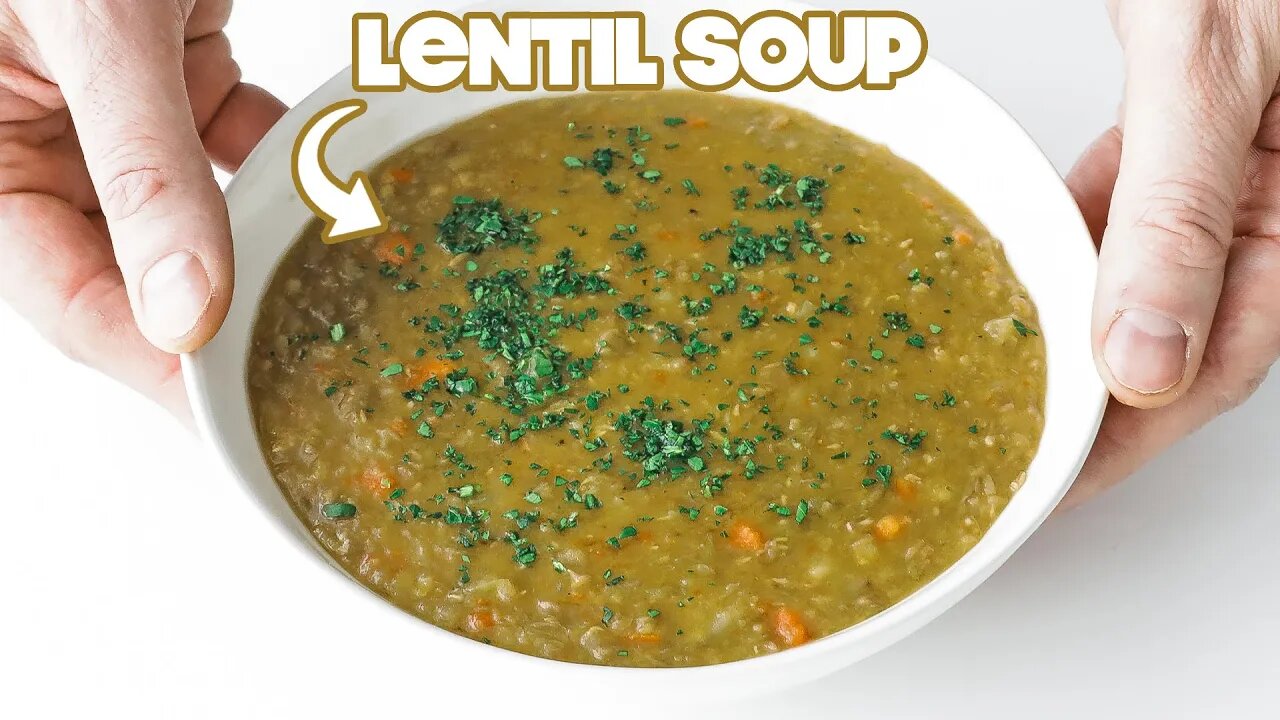 Homemade Lentil Soup Recipe