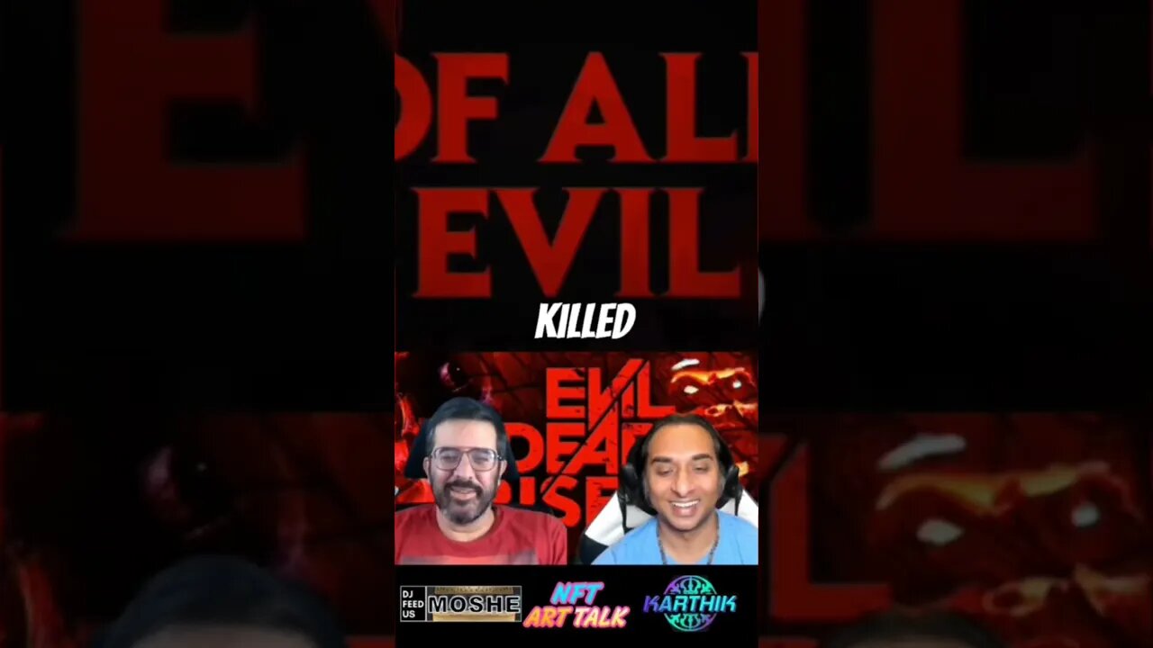 😱 Evil Dead Rise Movie Reaction Horro Suspense Thriller #scary #horrorstories #nftarttalk