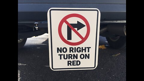 No Turn on Red Trailer Hitch