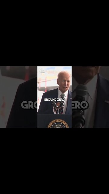 Joe Biden LIES about visiting Ground Zero on September 12