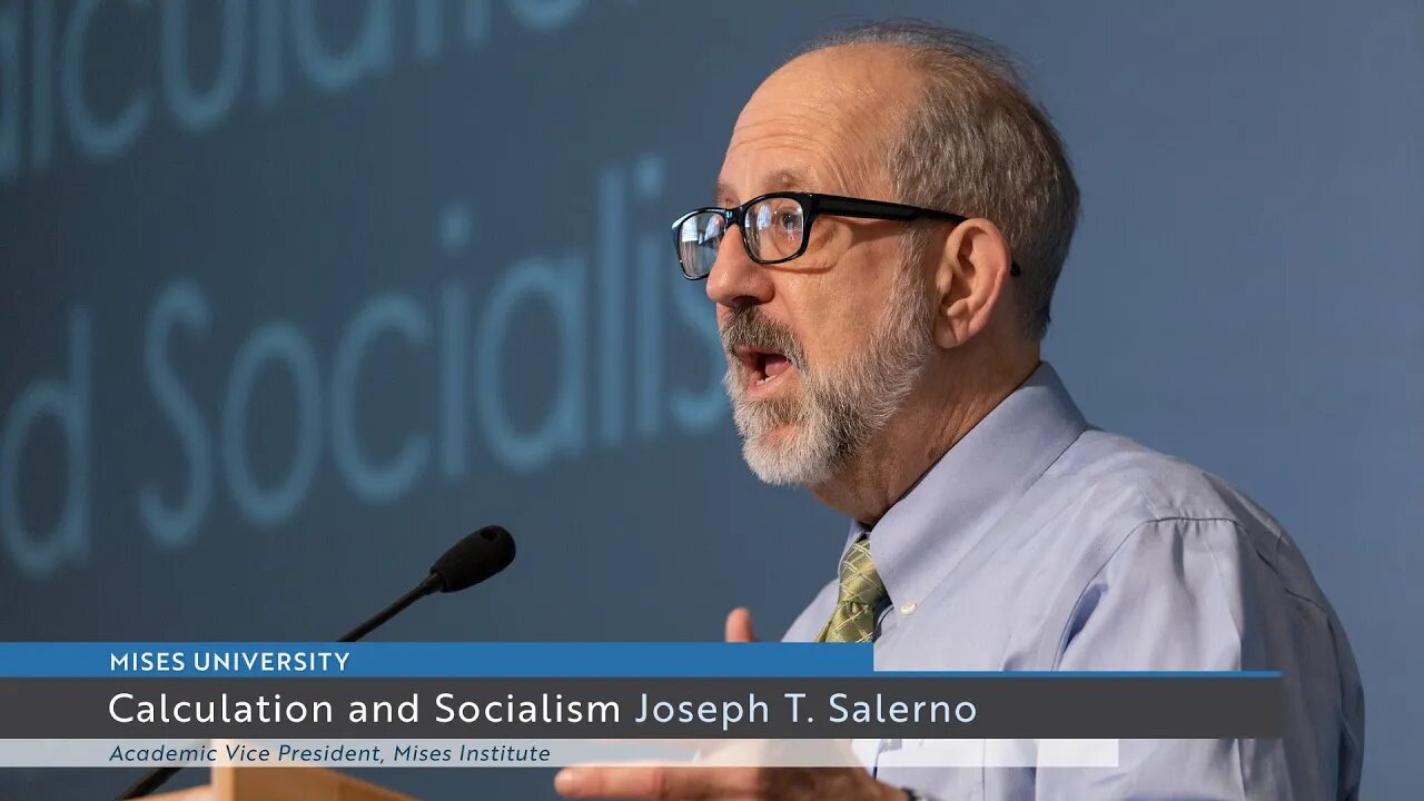 Calculation and Socialism | Joseph T. Salerno