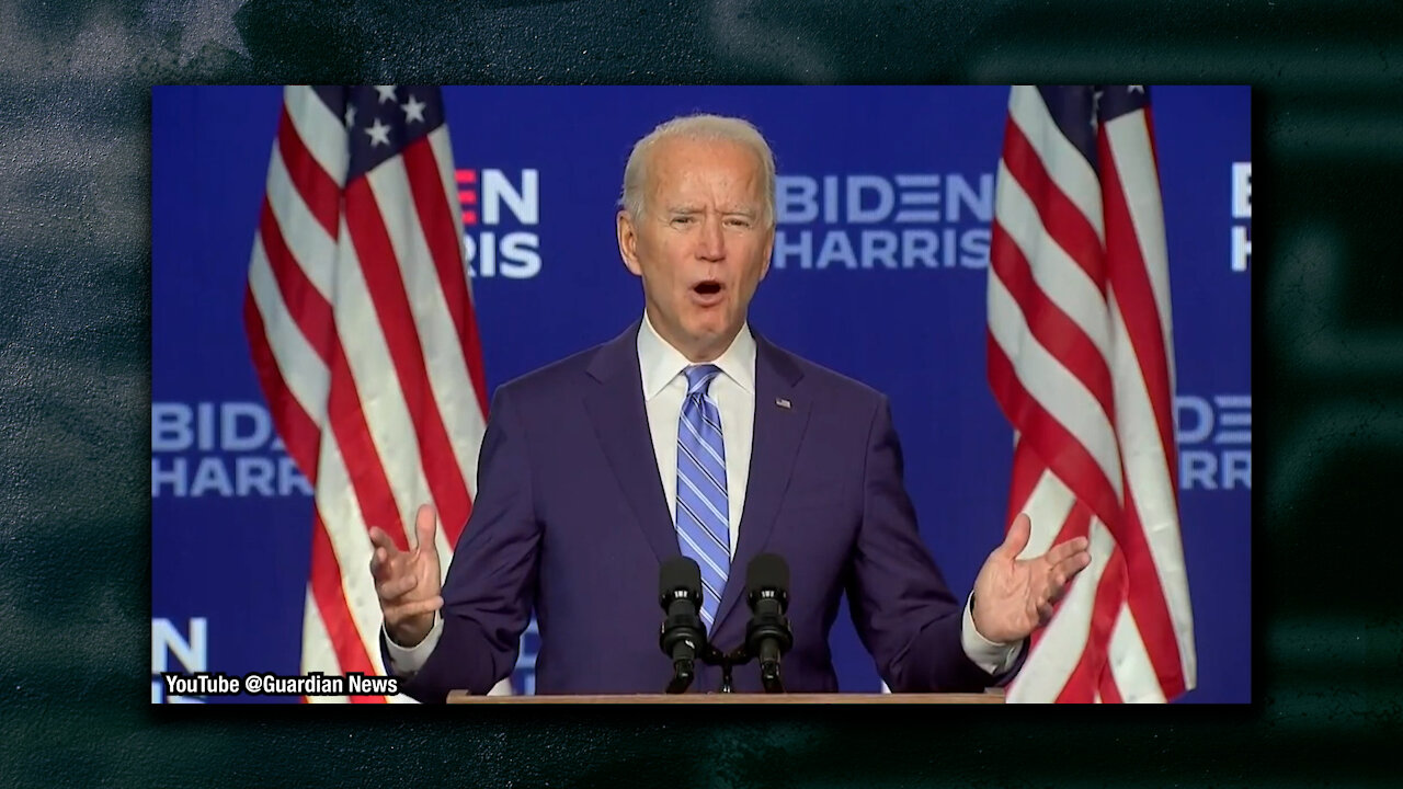 Joe Biden Asserts Victory, Calls On Americans to Unify Under His Leadership After Calling Us Chumps