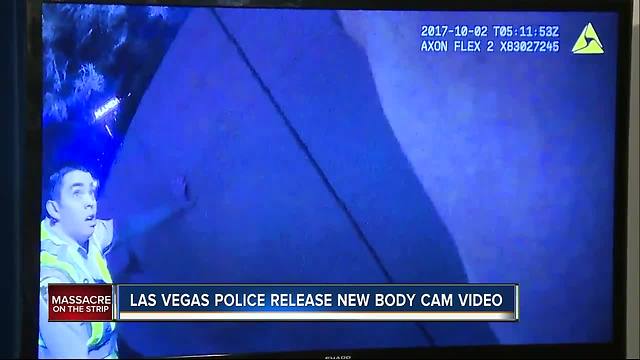 Body camera video captures chaos of Las Vegas shooting