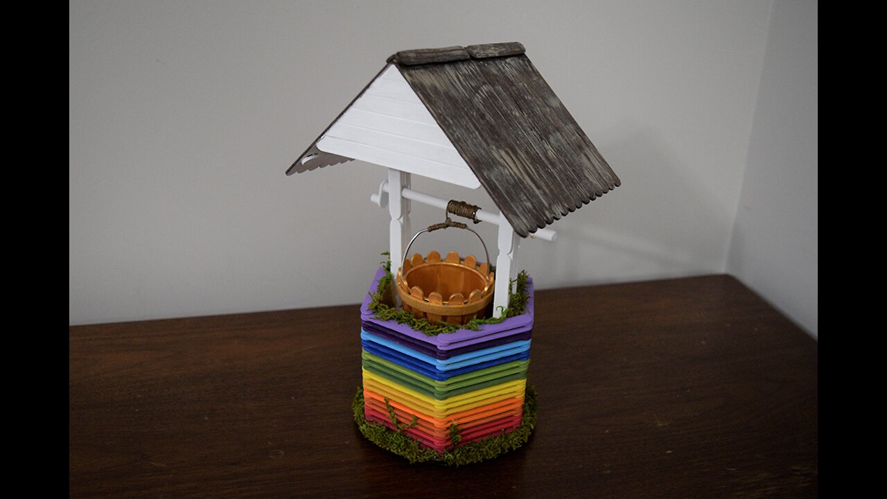 Rainbow Wishing Well Craft