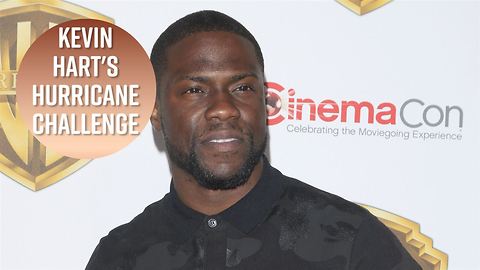 Kevin Hart starts his own Hurricane Harvey Challenge