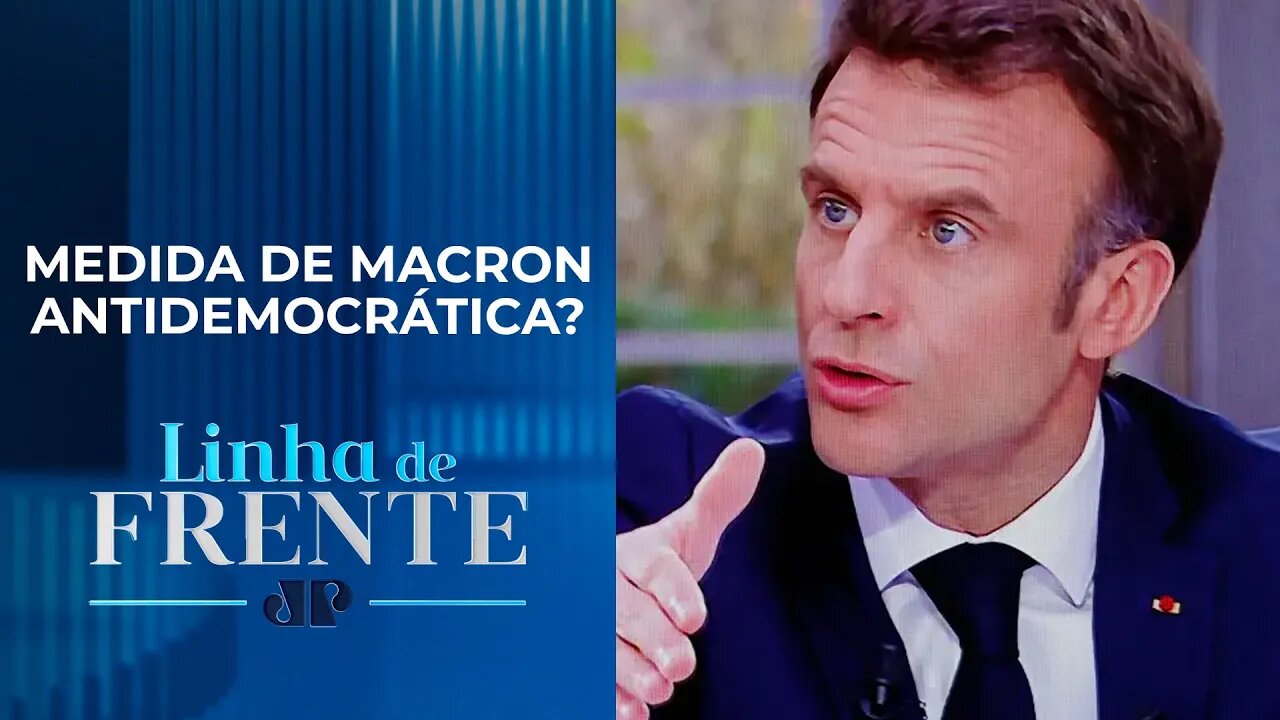 Franceses protestam contra reforma da previdência | LINHA DE FRENTE