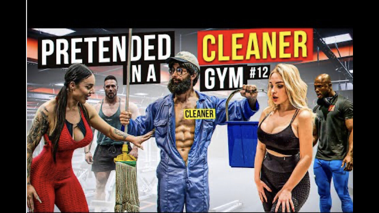 Elite Powerlifter Pretended to be a CLEANER I Anatoly GYM PRANK