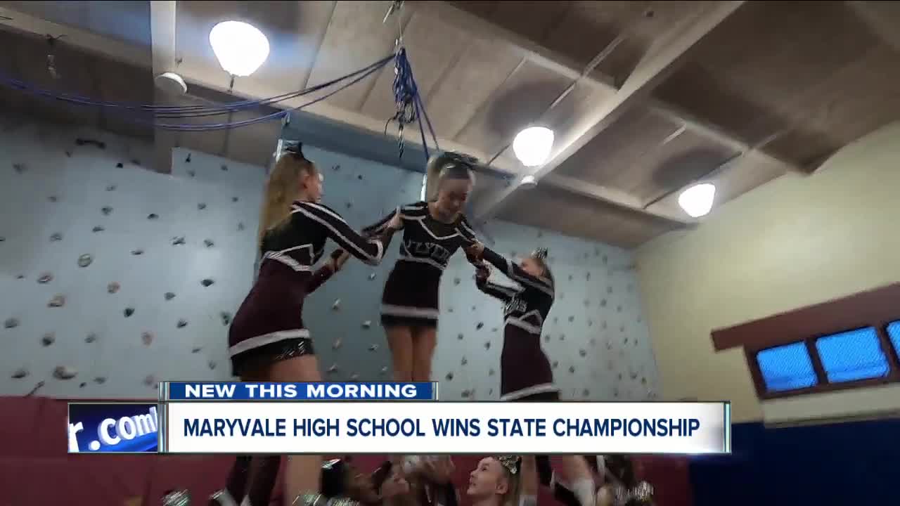 Maryvale High School wins state cheerleading championship