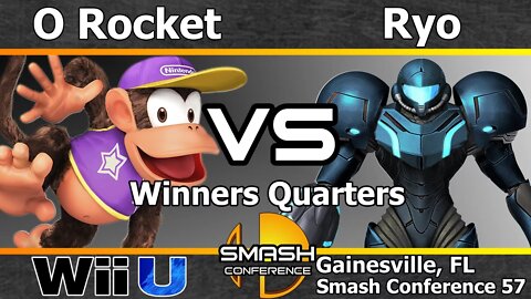 O Rocket (Diddy) vs. MVG|Ryo (Samus & C. Falcon) - Winners Quarters - SC57