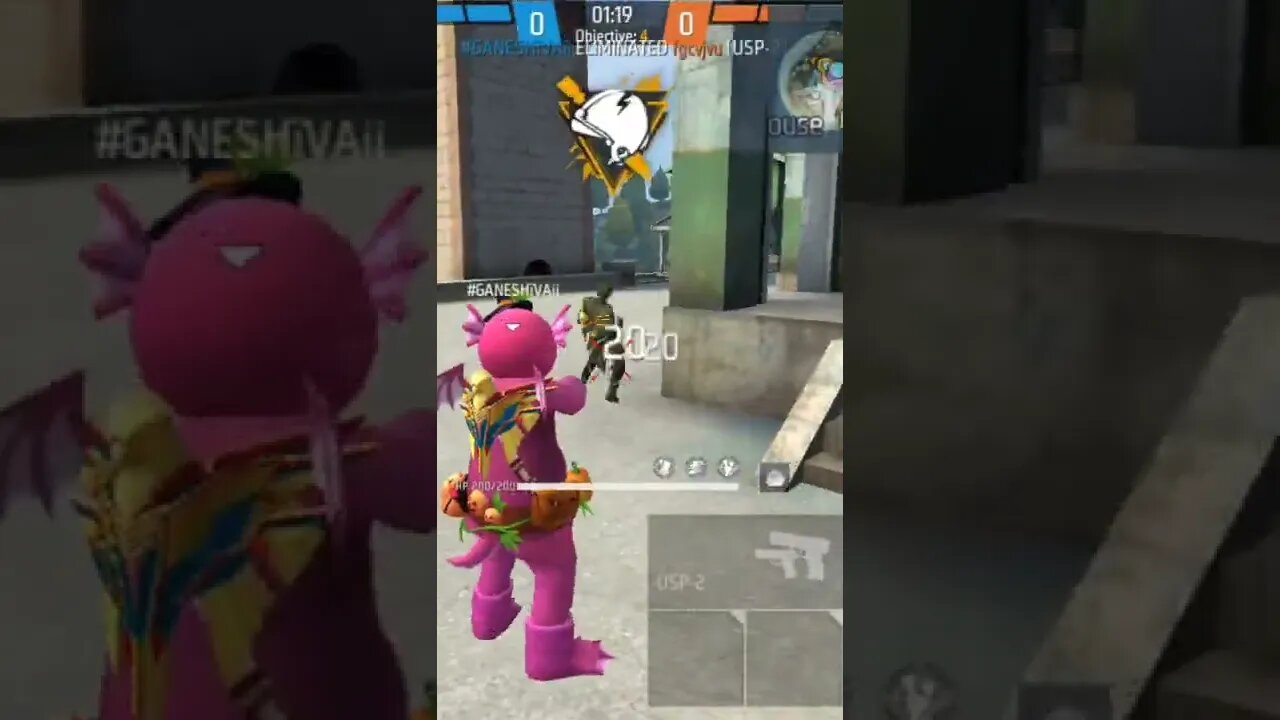 Kitni achi kill kar liya. #shorts #firefild100