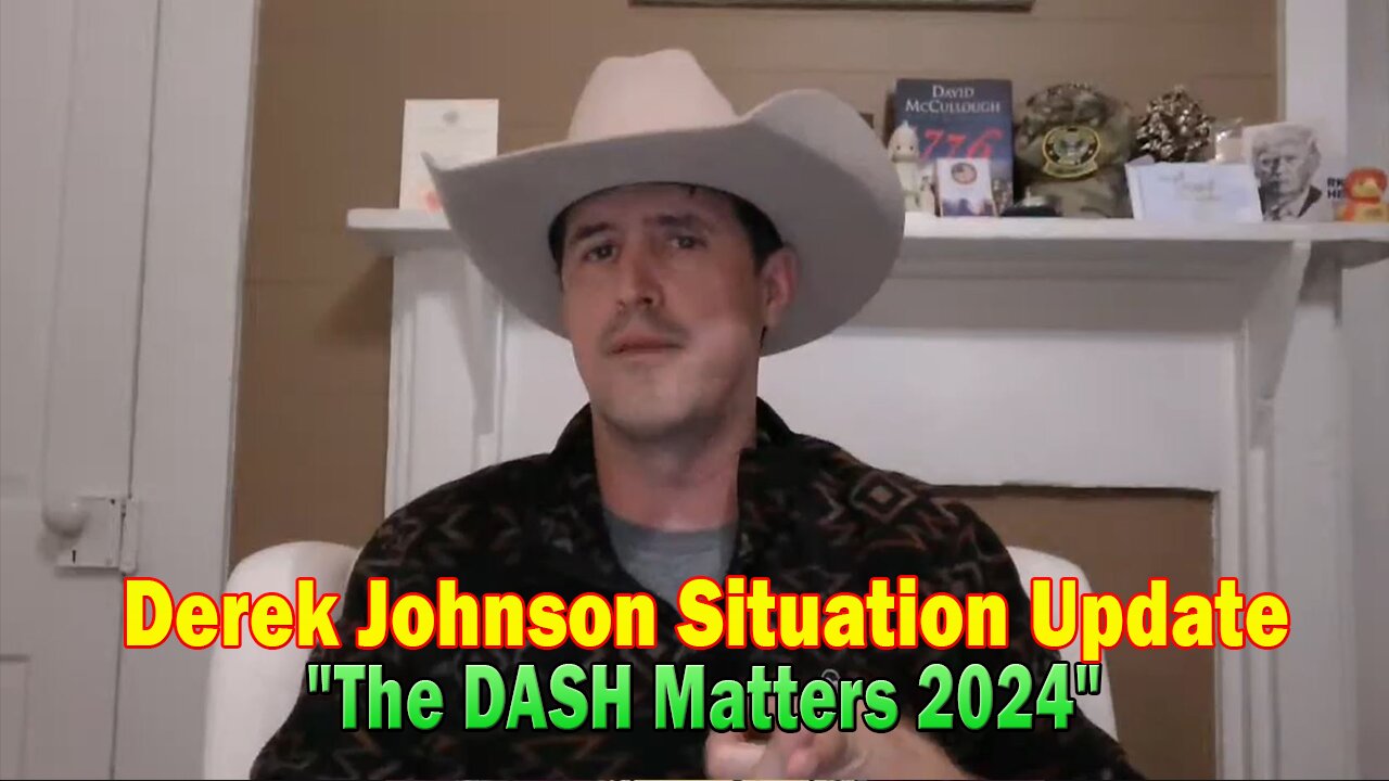 Derek Johnson Situation Update 10.21.24: "The DASH Matters 2024"