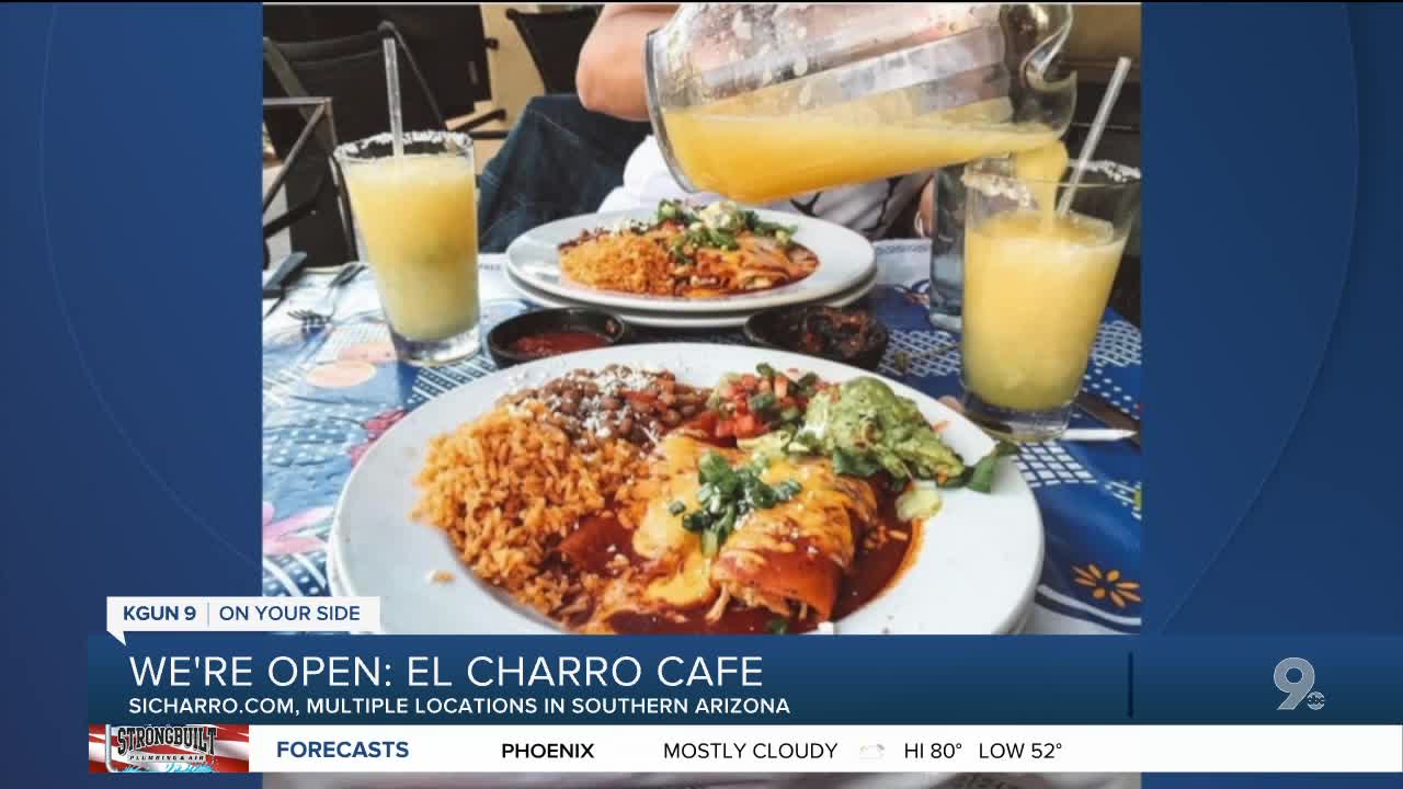 El Charro Cafe open for takeout