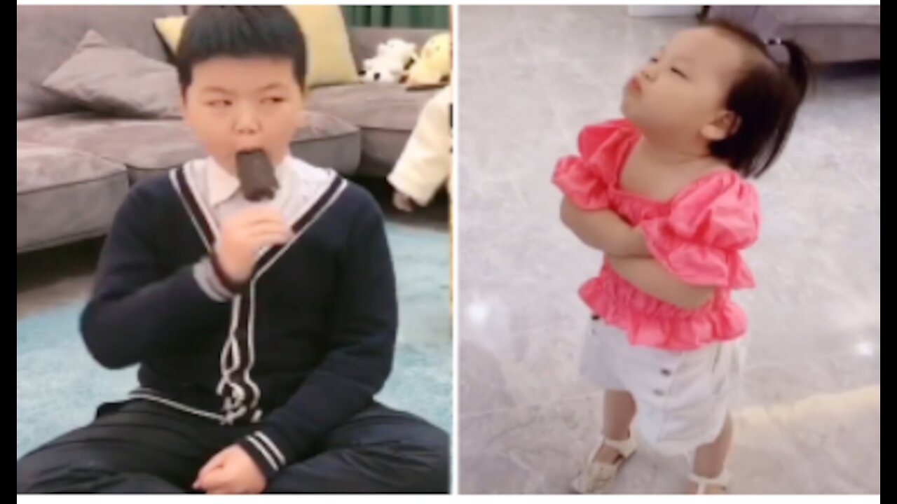 Funny baby video TIK TOK Compilation