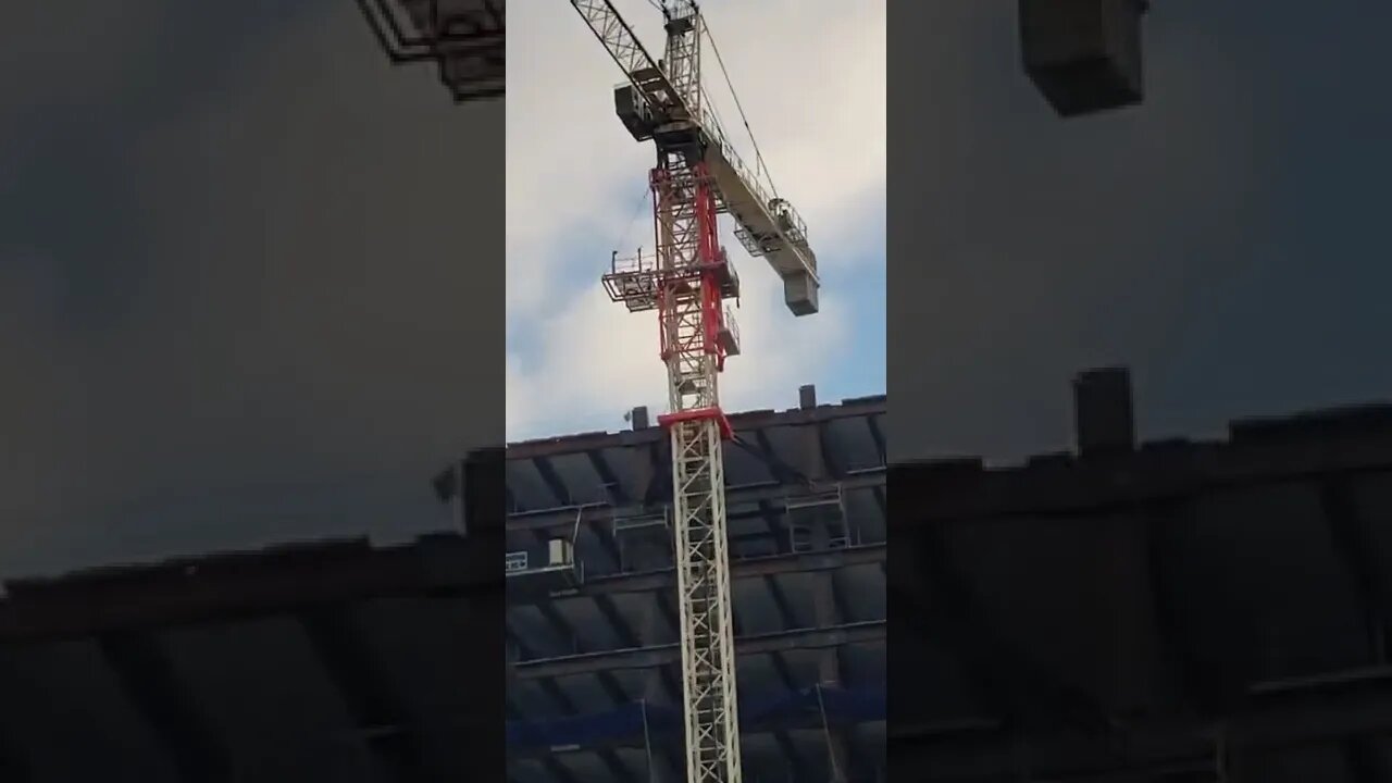 Update on Giant Construction Project on Harbor Drive - Crane Jumping! 10/21/2022