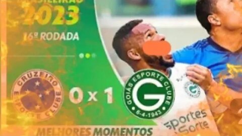 Cruzeiro 0 x 1 Goiás Melhores Momentos Brasileirão 23 07 2023