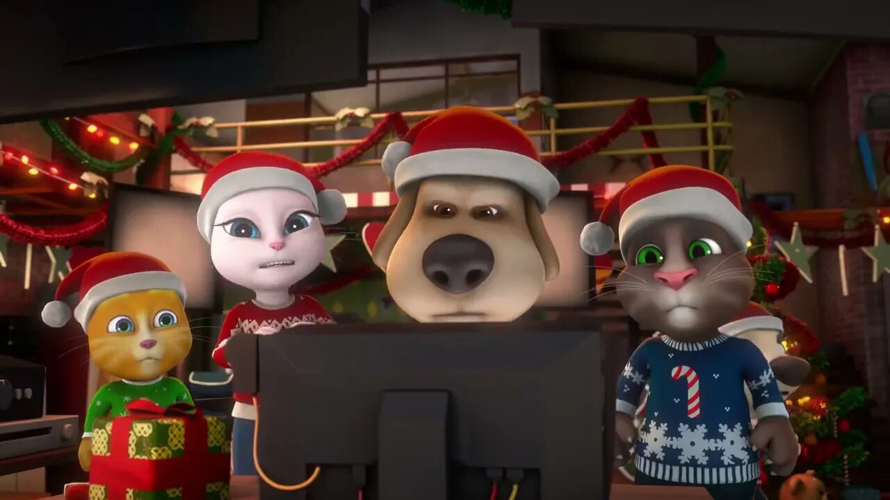 Santa’s Phone - Talking Tom & Friends | Season 5 Episode 17