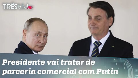 Ida de Bolsonaro à Rússia coloca aliança com Brasil em debate